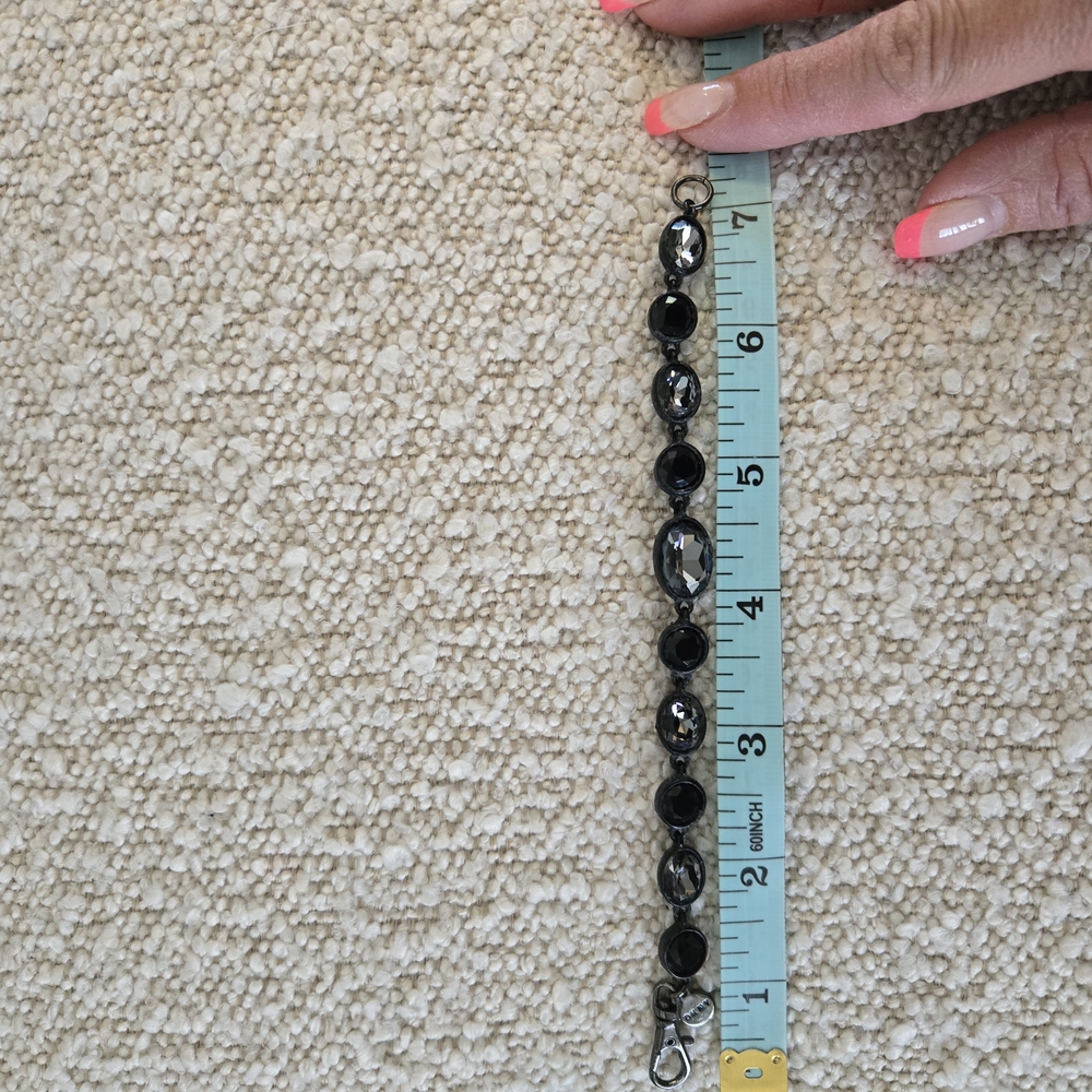 NWOT Black Beaded  Bracelet